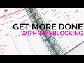 How to TimeBlock in Your Planner #adulting101 #timeblocking #productivity #happyplanner #vlogmas