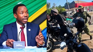 TRENDING VIDEO: MOTORCYCLE TAXI DRIVER AND POLICE OFFICER CLASH, MINISTER KATAMBI INTERVENES: 'WE...