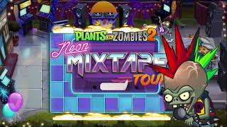 (intro + Loop) Punk  Jam - Neon Mixtape Tour | Plants vs Zombies 2 OST