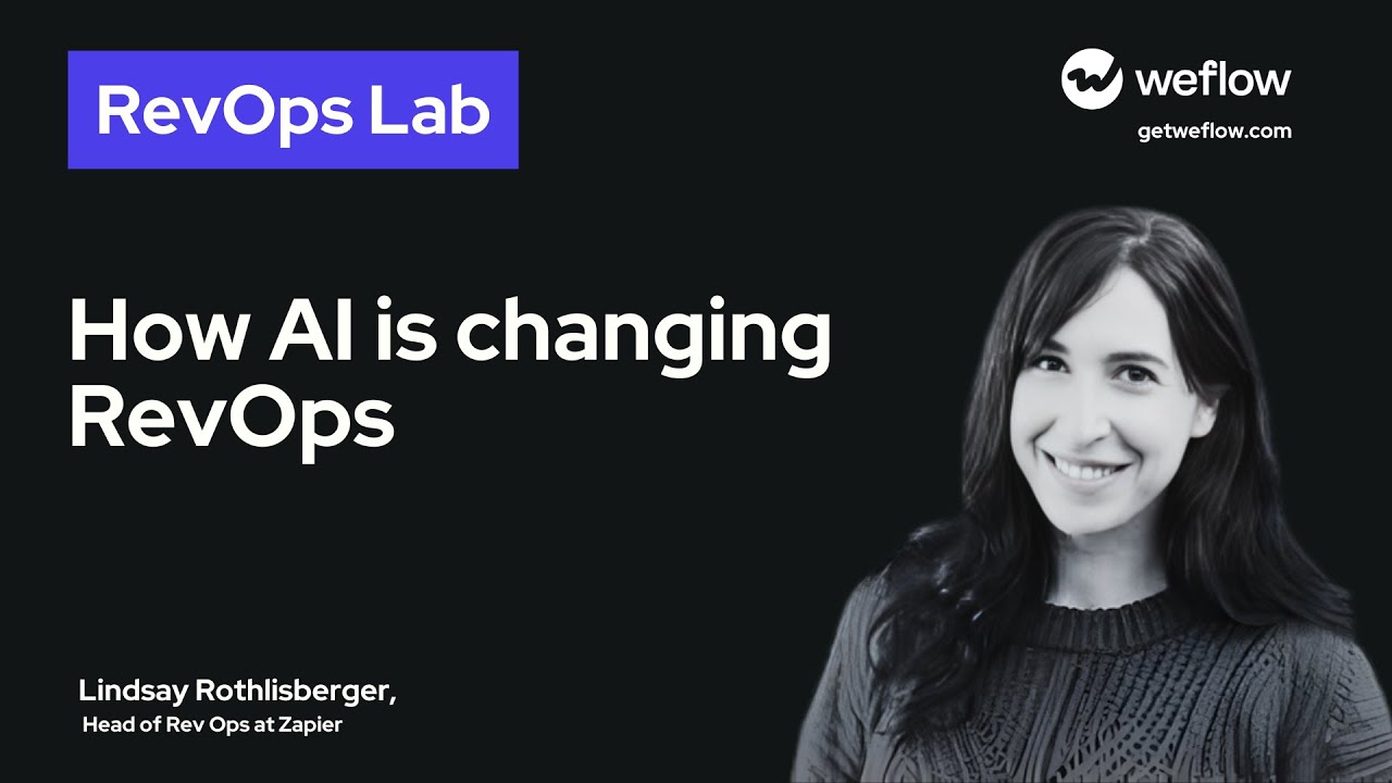 Zapier Head of RevOps discussing AI automation for sales teams