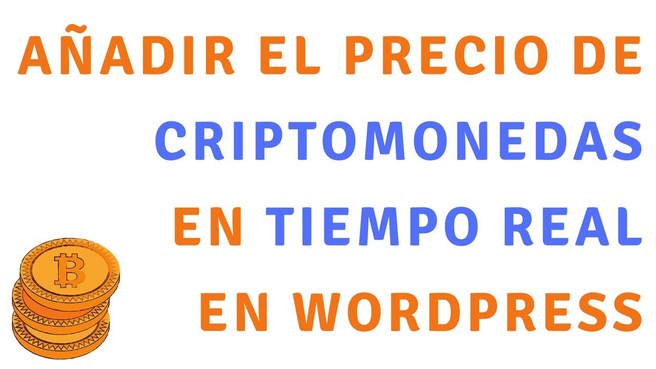Añade el precio de las Criptomonedas en un Widget en WordPress