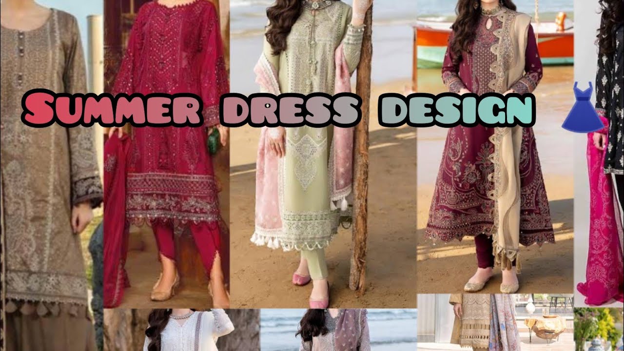 Summer dress design ideas 2023 👗 | Pakistan's top trending dresses 🔥 ...