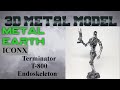 Metal Earth ICONX/Premium Series Build -  The Terminator T-800 Endoskeleton