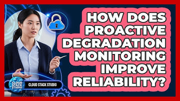 How Does Proactive Degradation Monitoring Improve Reliability?