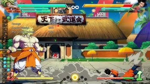 Broly Combo into Meterless Snapback using Aerial Command Grab with Cell Assist