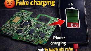Android mobile fake charging | 💯%👉Solution #android #mobilerepairing #mobilereparingclasses