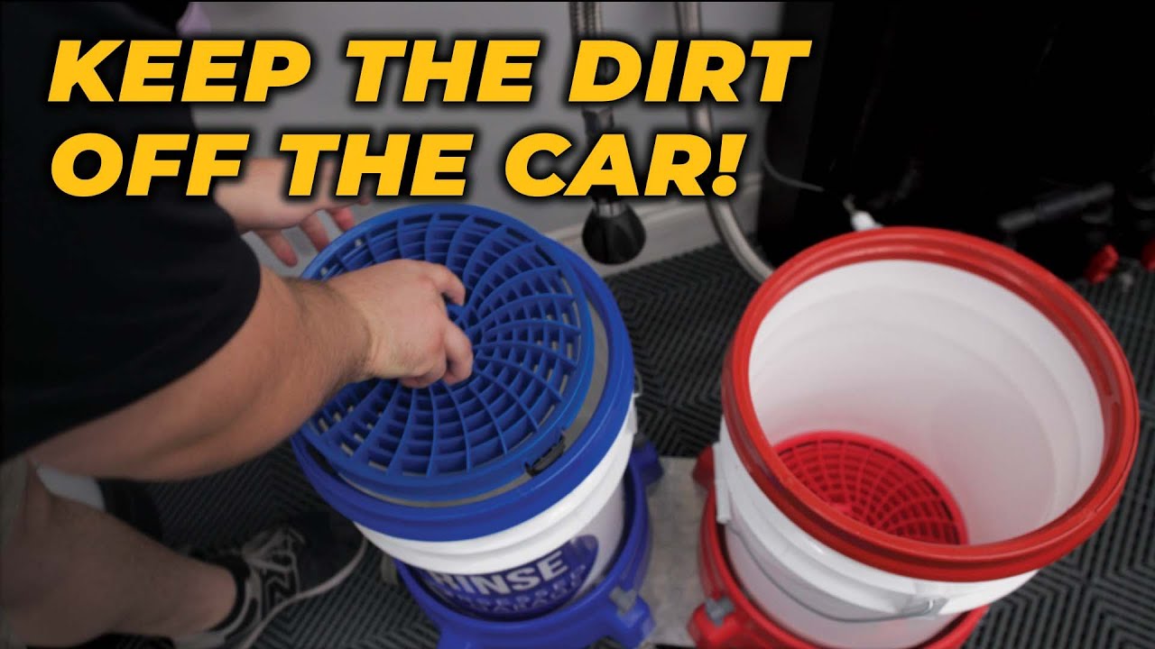 Grit Safe and Detailing Car Wash Bucket – Wavex