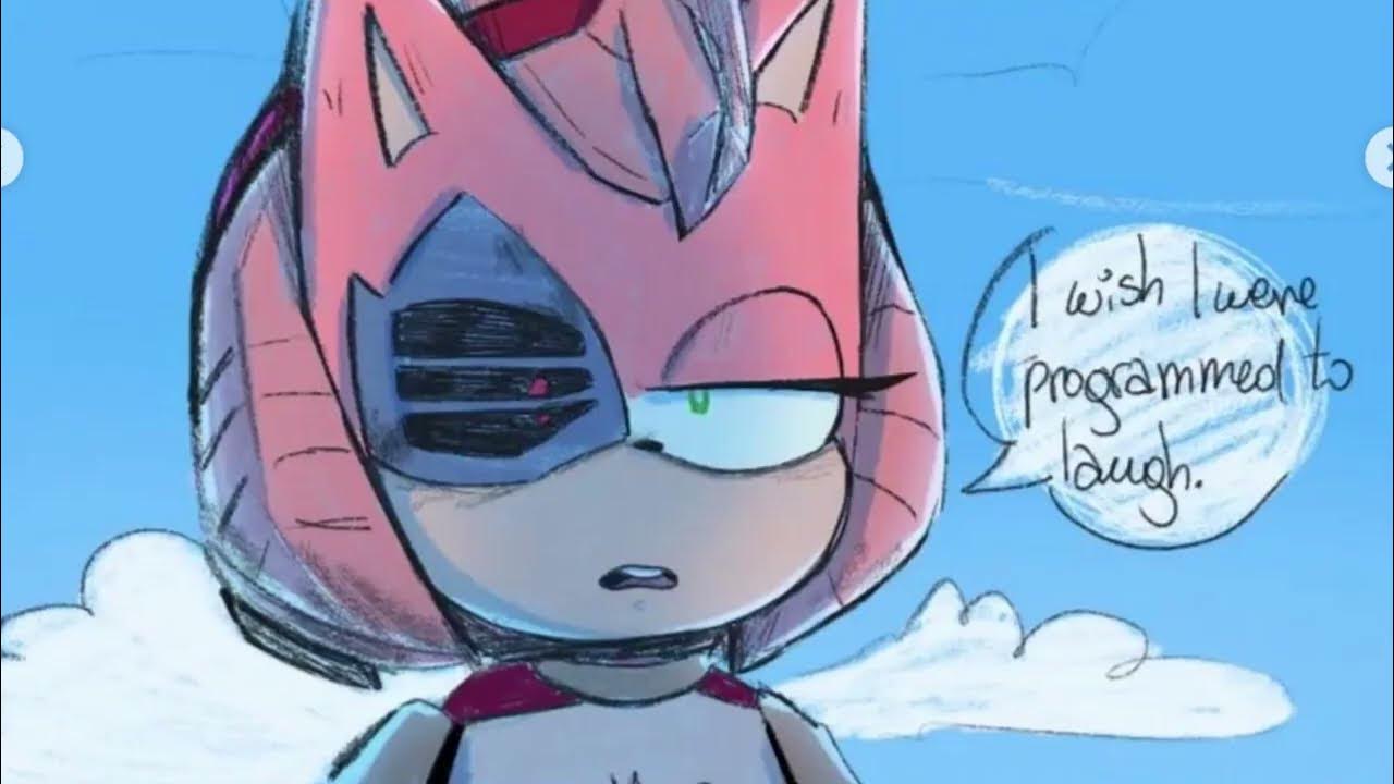 Metal Sonic FALLS IN LOVE with RUSTY ROSE?! (Sonic Prime Comic Dub