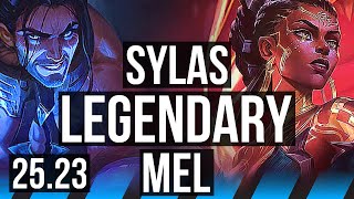 SYLAS vs MEL (MID) | Legendary | EUW Master | 25.23