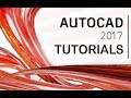 AutoCAD 2017 - Tutorial for Beginners [+General Overview - 12 mins!]*