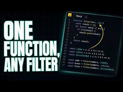 Higher Order Functions in JavaScript: Custom filter and Multiplier