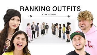 Ranking Guys and Girls Outfits | 6 Girls VS 6 Guys