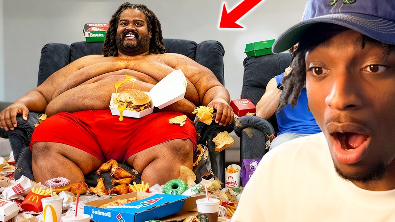 Trying His 725lbs Diet.. Destroying Himself