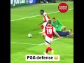 Arsenal Destroying PSG Defenders 🔥