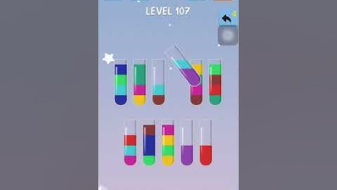 Water color sort | level 101 - 110