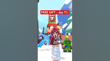 FREE GIFT - Day 7 🎄 Advent Calendar in Adopt Me #adoptme #roblox