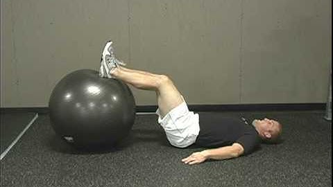 Hip Extension with Stability Ball