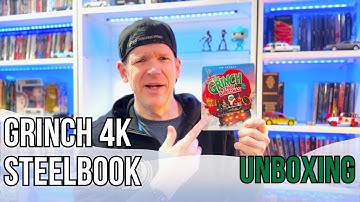 How The Grinch Stole Christmas 4K Steelbook Unboxing | A Must-Have Holiday Physical Media Upgrade