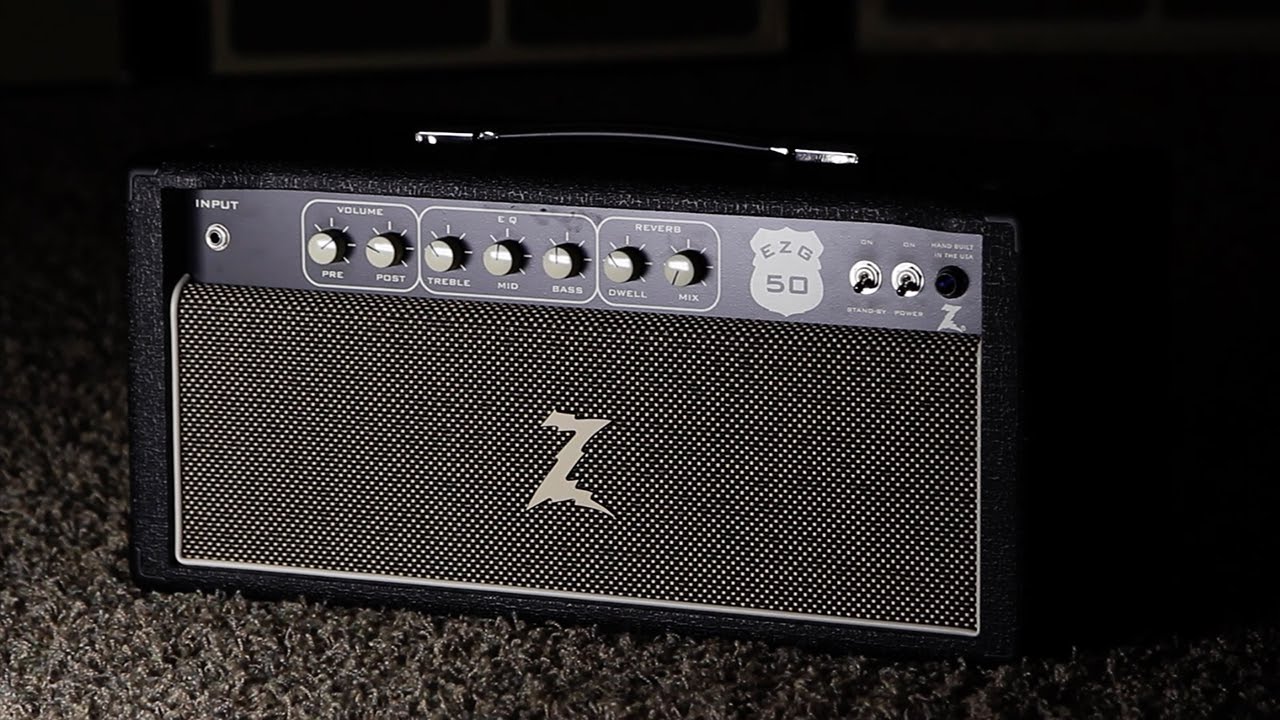 Dr.Z EZG 50 amp head Gear Review YouTube