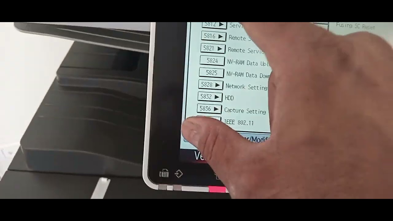 code error SC 544- 02 RICOH IM 3000 - YouTube