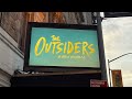 The outsiders musical  curtain call from the grit pit previews