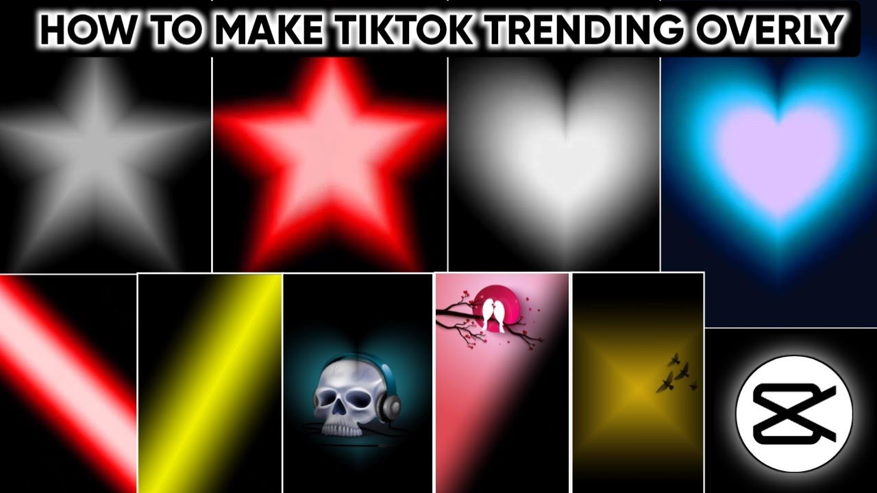 How to make tiktok trending Overly in capcut || Tiktok new trend ...