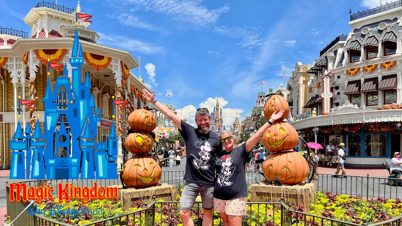 Magic Kingdom Halloween Tag vor der Party Pirates Caribbean, Small World, Jungle Cruise 2022-08 WDW