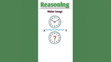 Reasoning water image | #reasoning #shorts #ssc #sscgd #ssccgl