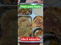 Palak poori with Rayta recipe #food plz.like & subscribe kijiye