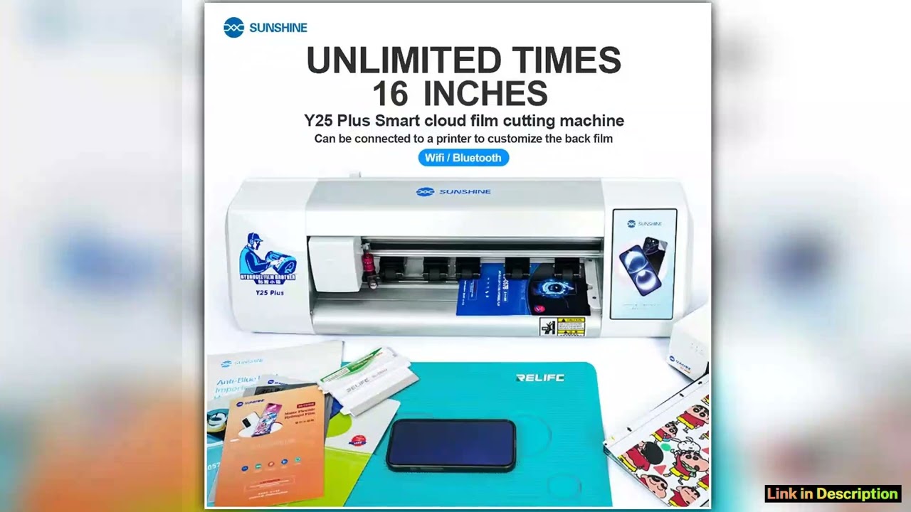 SUNSHINE Y25 Plus Unlimited Times 16 Inches Cutting Machine WiFiBluetooth Dual Intelligent Operatio