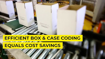 Efficient Box and Case Coding with the Precision Series by InkJet, Inc.