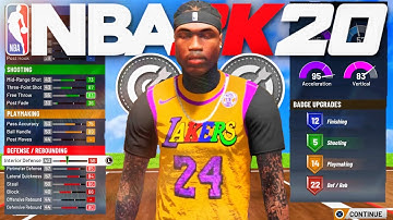 THE BEST SHARPSHOOTER BUILD in NBA 2K20! THIS BUILD IS UNSTOPPABLE IN PARK!