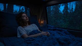 Rain on Car Roof ⛈️ Soft Thunder Nature Sounds for Deep Sleep and Ultimate Stress Relief | ASMR screenshot 5