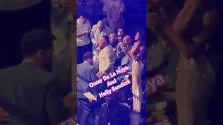 Oscar de la Hoya Ringside! Benavidez vs Ramirez card as Sanchez get big win #chávez #sanchez