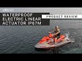 Waterproof linear actuator  product review  progressive automations pa06