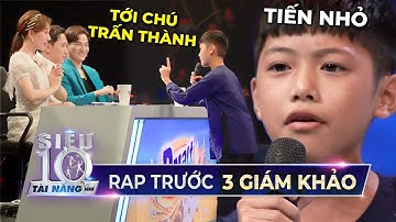 Rapper Tiến Nhỏ tái hiện bài hát 