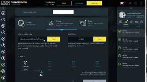 CSGOFast free referral code *2019*(codes in the description)
