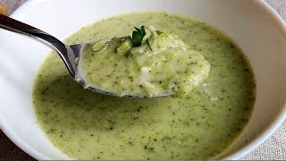 Healing broccoli soup in 15 minutes! All my friends ask for the recipe!