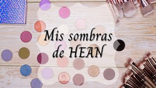 Mis sombras en godet de Hean 👁 | My Hean eyeshadows