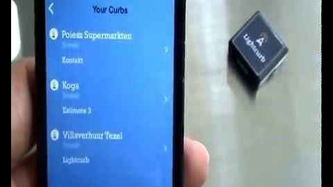 Lightcurb App iBeacon demonstration