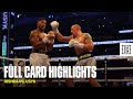 FULL CARD HIGHLIGHTS | Anthony Joshua vs. Oleksandr Usyk