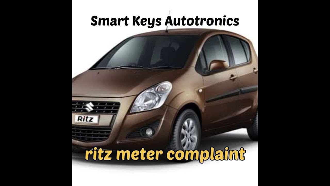 #Suzuki #Ritz meter light blinking, The AC does not work when the meter ...