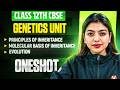 Genetics Unit One Shot 🔥| Class 12 CBSE Biology | Gopika Mam