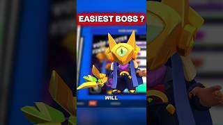 EASIEST BOSS FIGHT?🥶🥵 #brawlstars #youtubeshorts #brawlstarsgame #trending #brawl #supercell