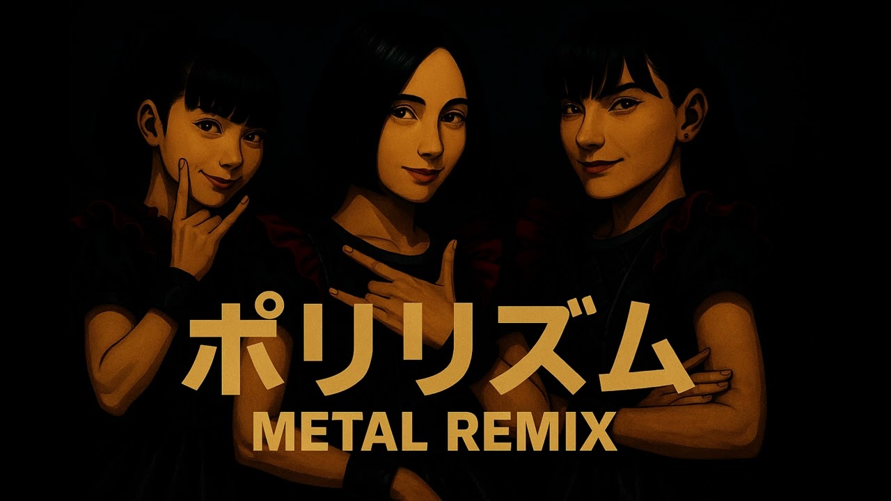 ポリリズム / Perfume (Cover) - METAL REMIX ver. | FakeMusic Japan