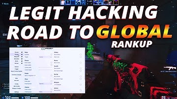 CS:GO LEGIT HACKING | RANKUP!! | ROAD2GLOBAL!