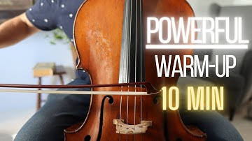 10-Minute Powerful Cello Warm-Up Every Beginner MUST DO!