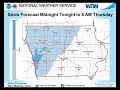 NWS Des Moines Winter Weather Briefing - January 10, 2018