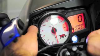 how to set SHIFTLIGHT on a 2007 GSXR600