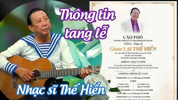 Thông tin chi tiết về tang lễ của nhạc sĩ NSND Thế Hiển, "Nhánh lan rừng" đã xa...